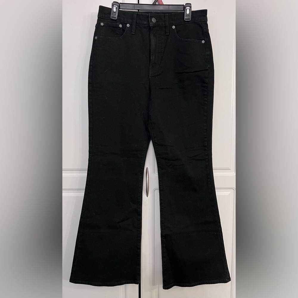 NEW Madewell brand The Perfect Vintage Flare Jean, Size 29, Sherborn Black Wash